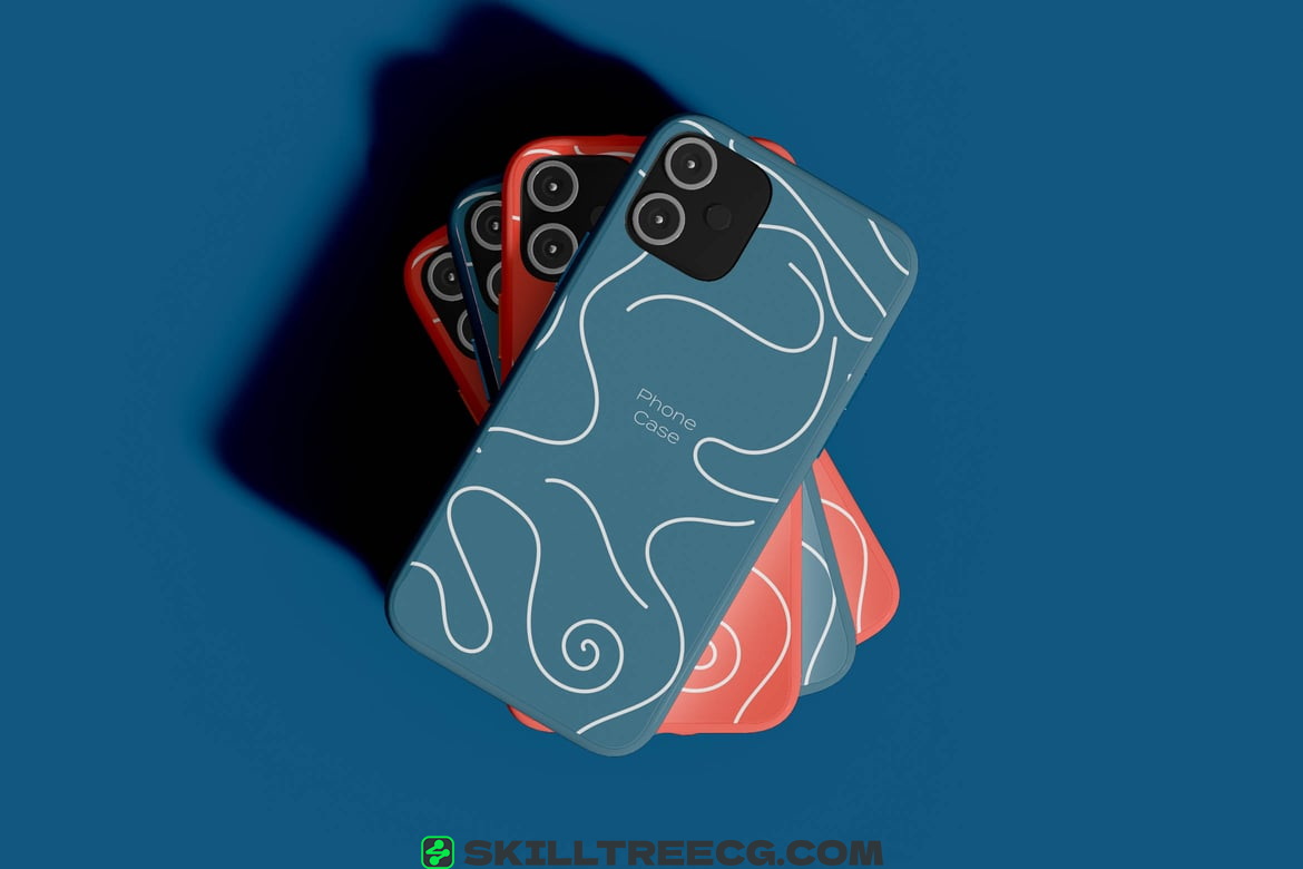 Smartphone Cases Mockup（800849）-技能树